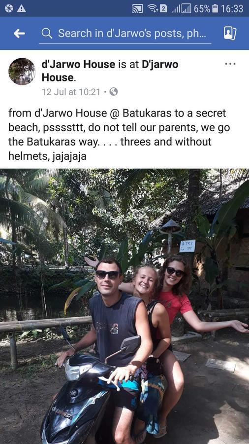 D'Jarwo House Hostel Batukaras Ngoại thất bức ảnh